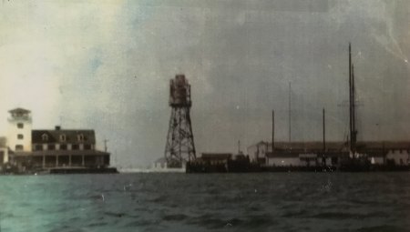 A History of the U.S. Navy on Ocracoke The roll of color film was confiscated by the Navy during the war. It was returned to the photographer (unknown) in the early 1950's.